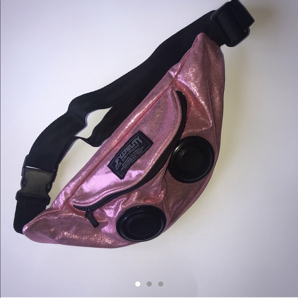 Pink shimmer fanny pack/waist bag